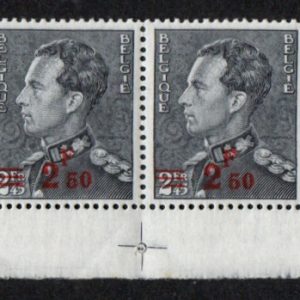 Belgique - 478** Bloc de 10 + Variétés