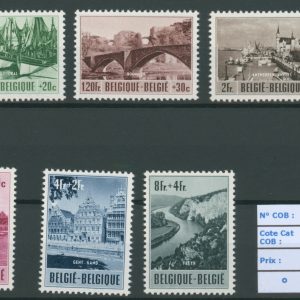 Belgique 918/23**