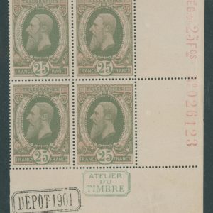 Belgique TG 10 ** B4