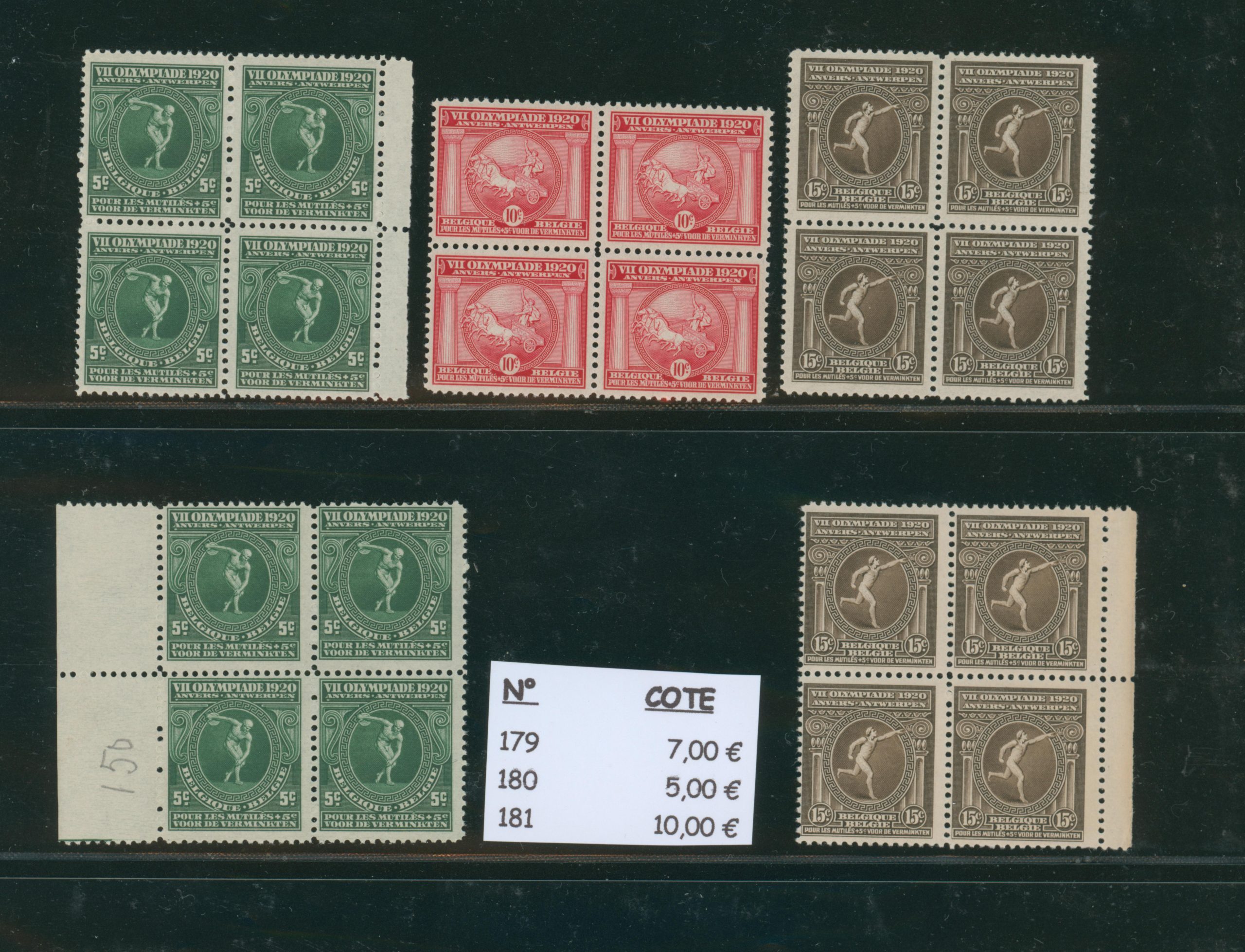 Belgique Lot 179/81 – Image 8