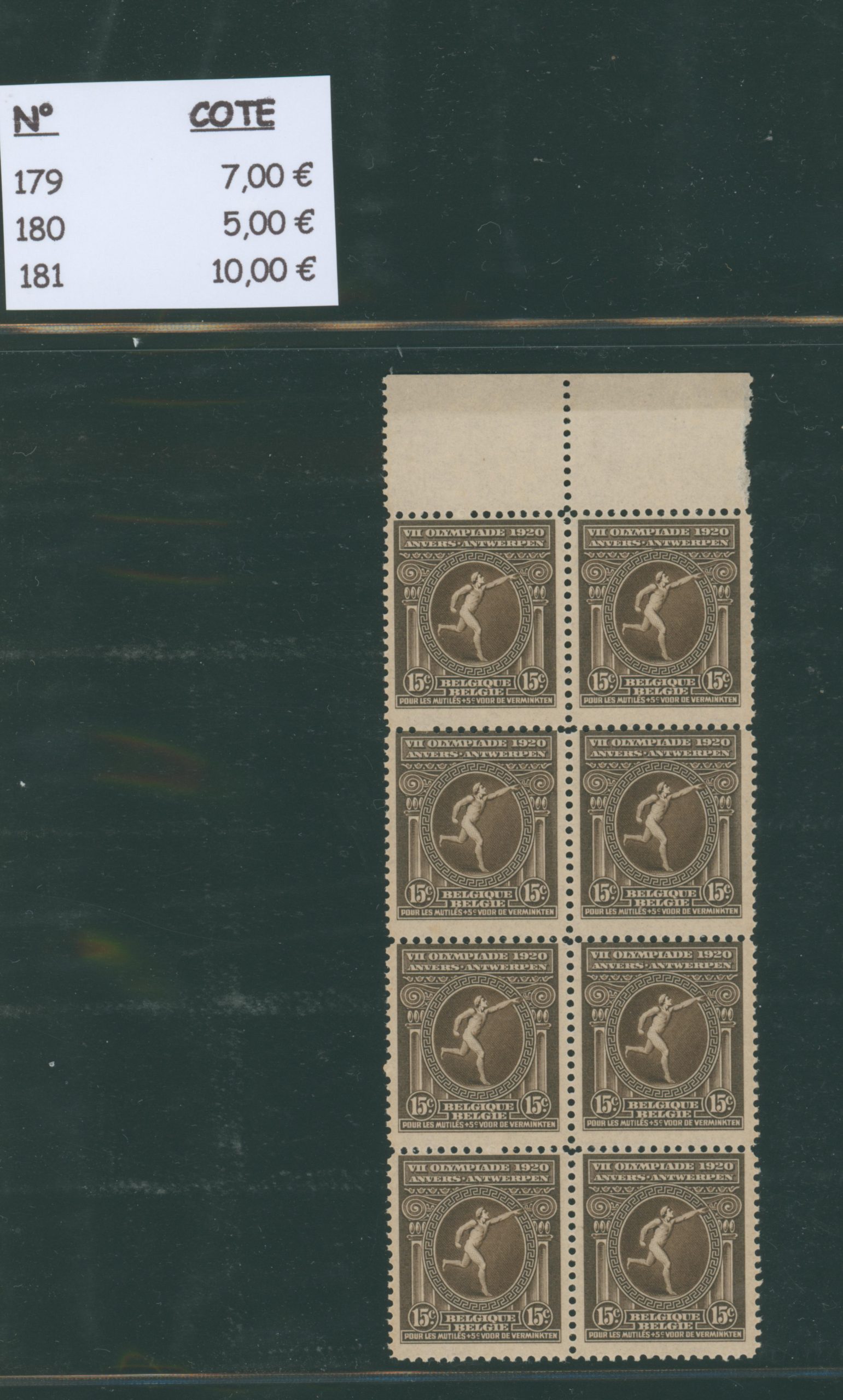 Belgique Lot 179/81 – Image 6