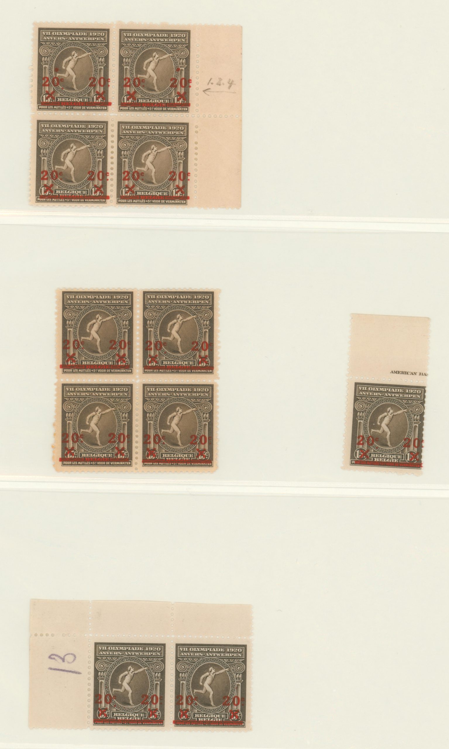Belgique Etude 184/86 – Image 8