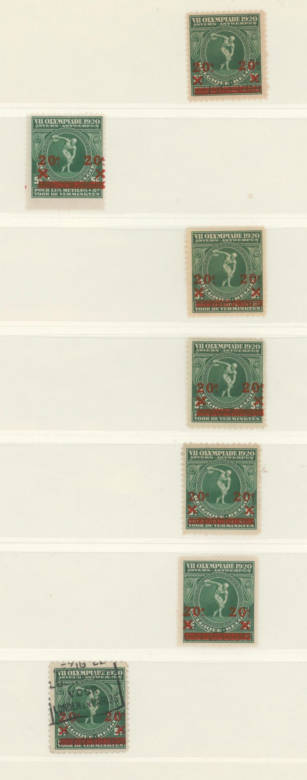 Belgique Etude 184/86 – Image 14