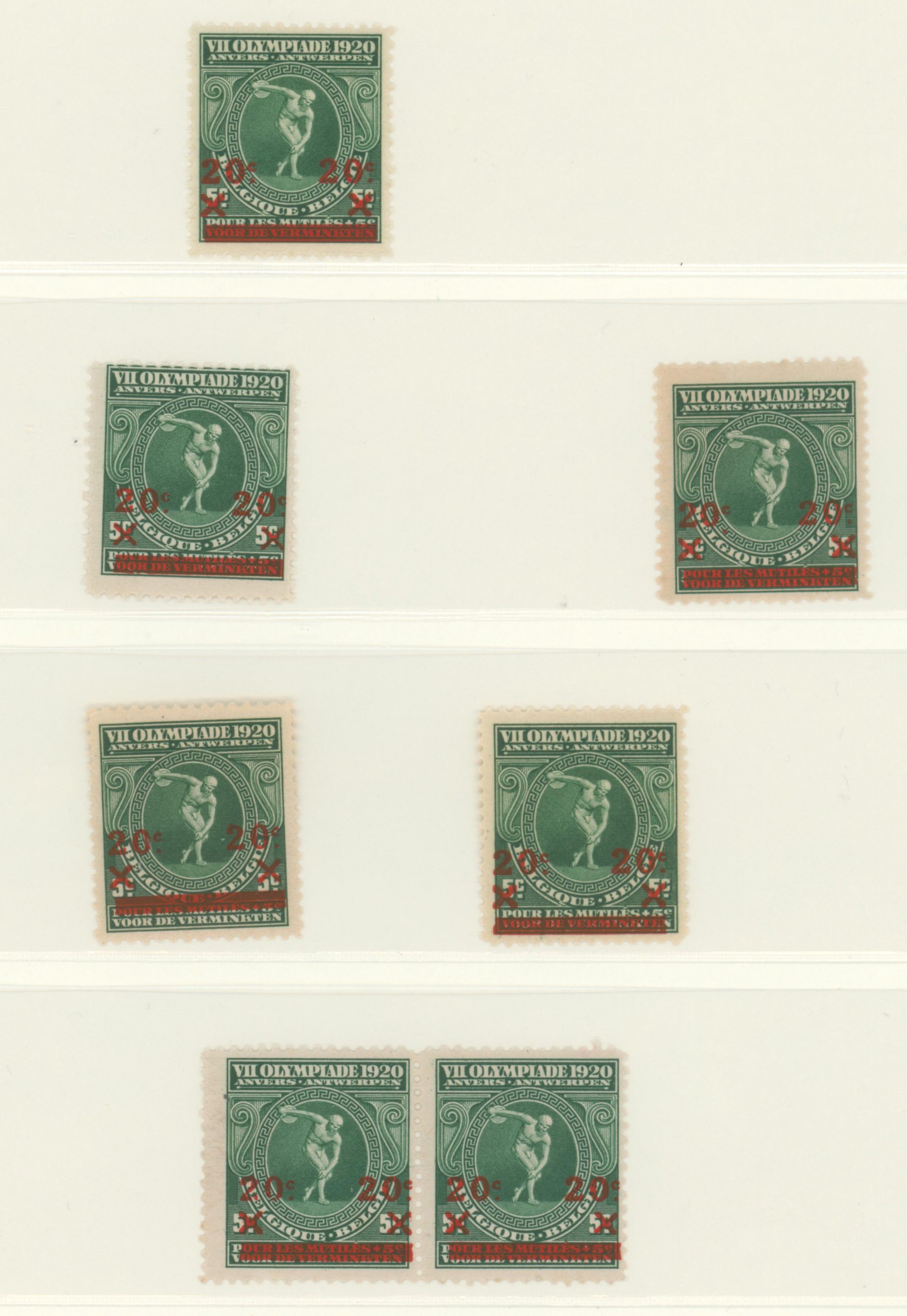 Belgique Etude 184/86 – Image 13