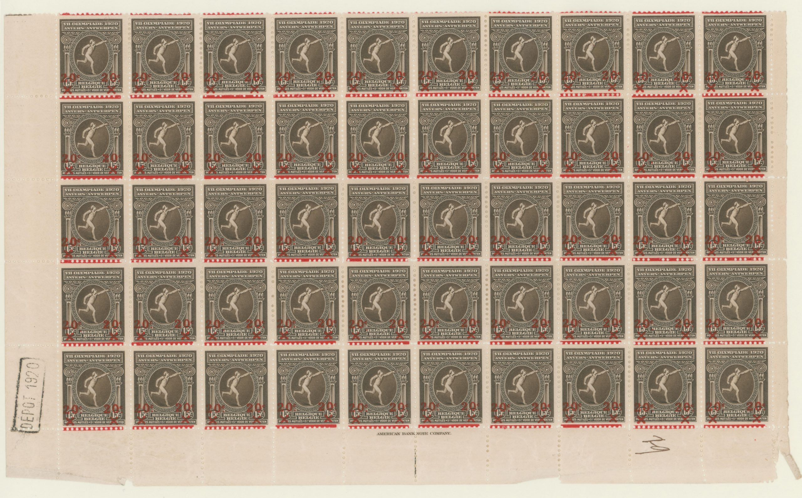 Belgique Etude 184/86 – Image 3