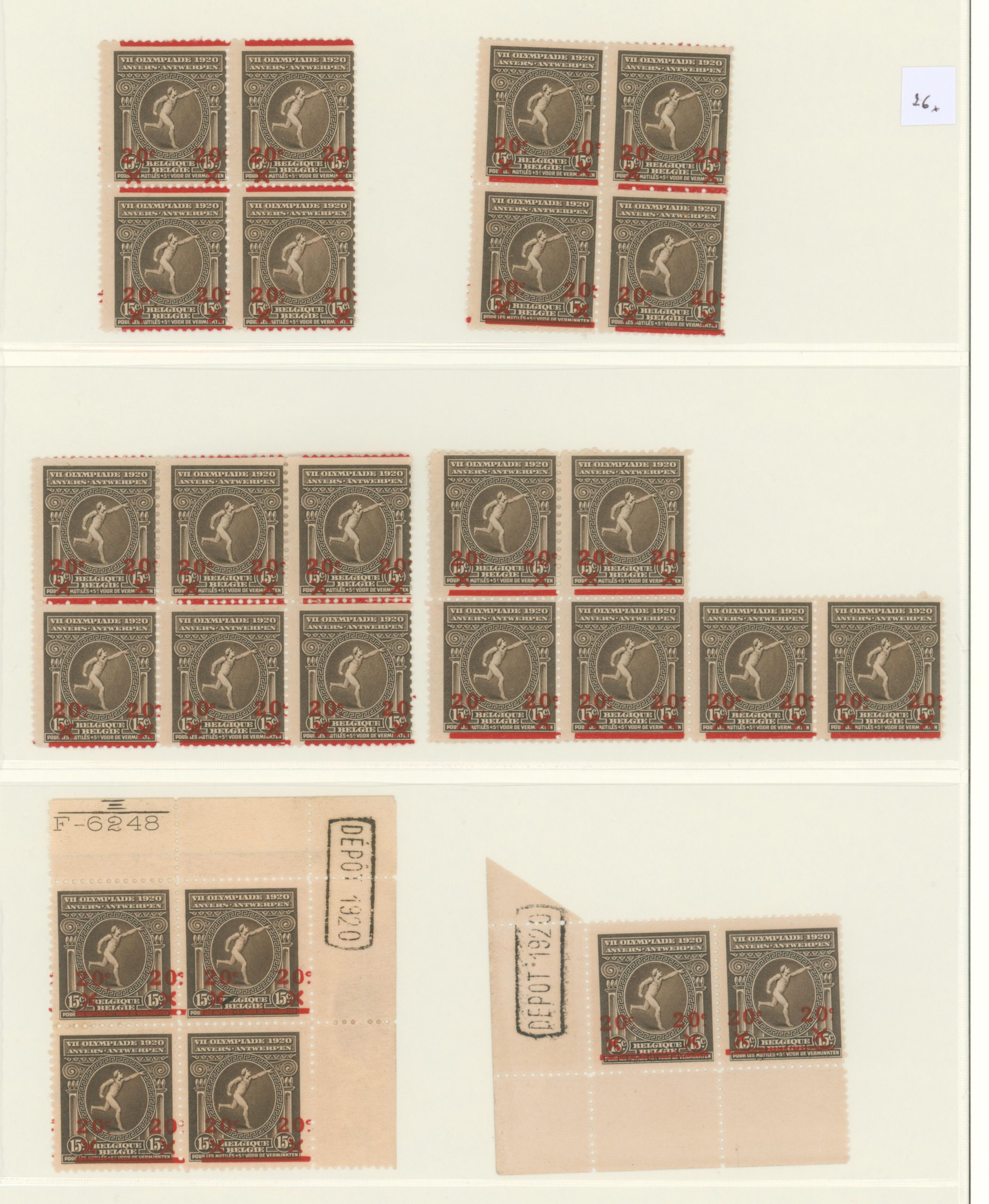 Belgique Etude 184/86 – Image 11
