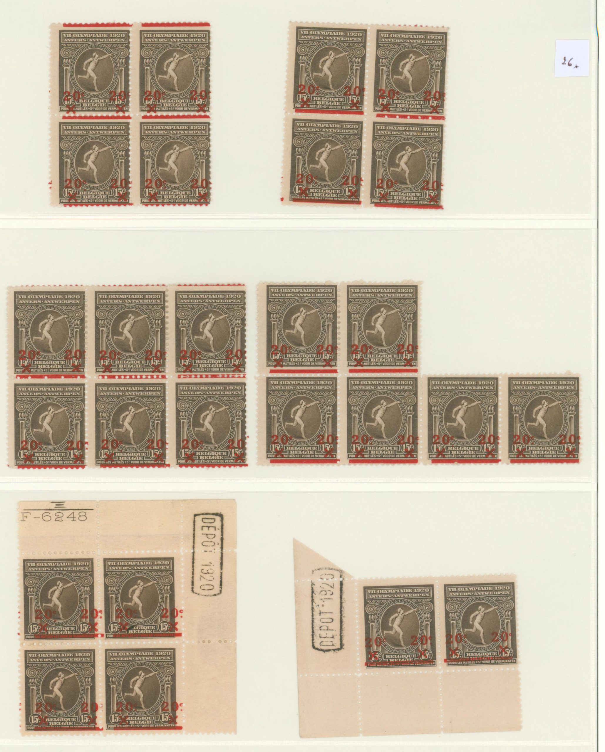 Belgique Etude 184/86 – Image 10
