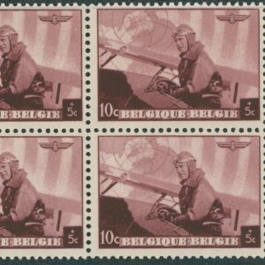 Belgique 466** B6 Variété