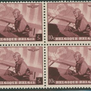 Belgique 466** B4 Variété