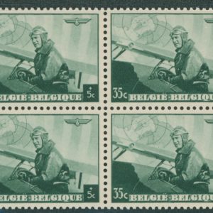 Belgique 467** B4 Variété