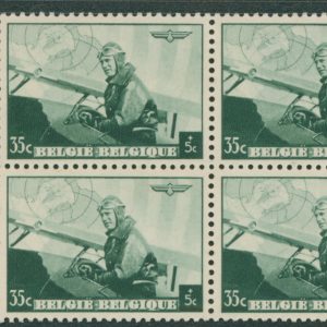 Belgique 467** B4 Variété
