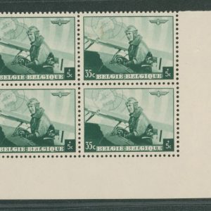 Belgique 467** B4 cdf Variété