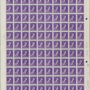 Belgique 724 R, S, T en Feuilles