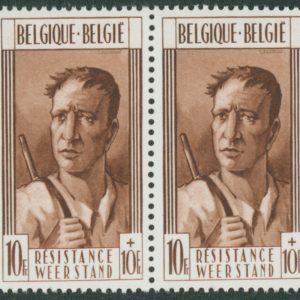 Belgique 786** Paire Variété