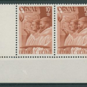 Belgique 556** Paire Variété