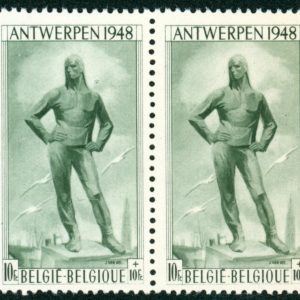 Belgique 785** Paire Variété